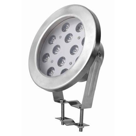 Reflektor podwodny LED  PHJ-SL170 12 / 18 Watt dowolny kolor + RGB  stal nierdz.